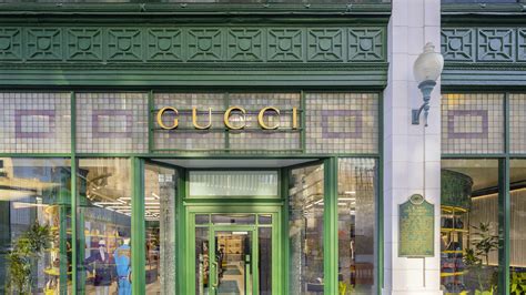 Gucci store downtown